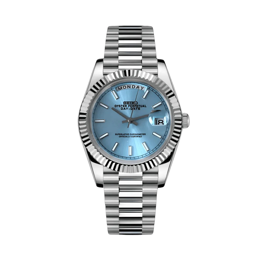 Seiko Mod Datejust – Roman Tiffany watch