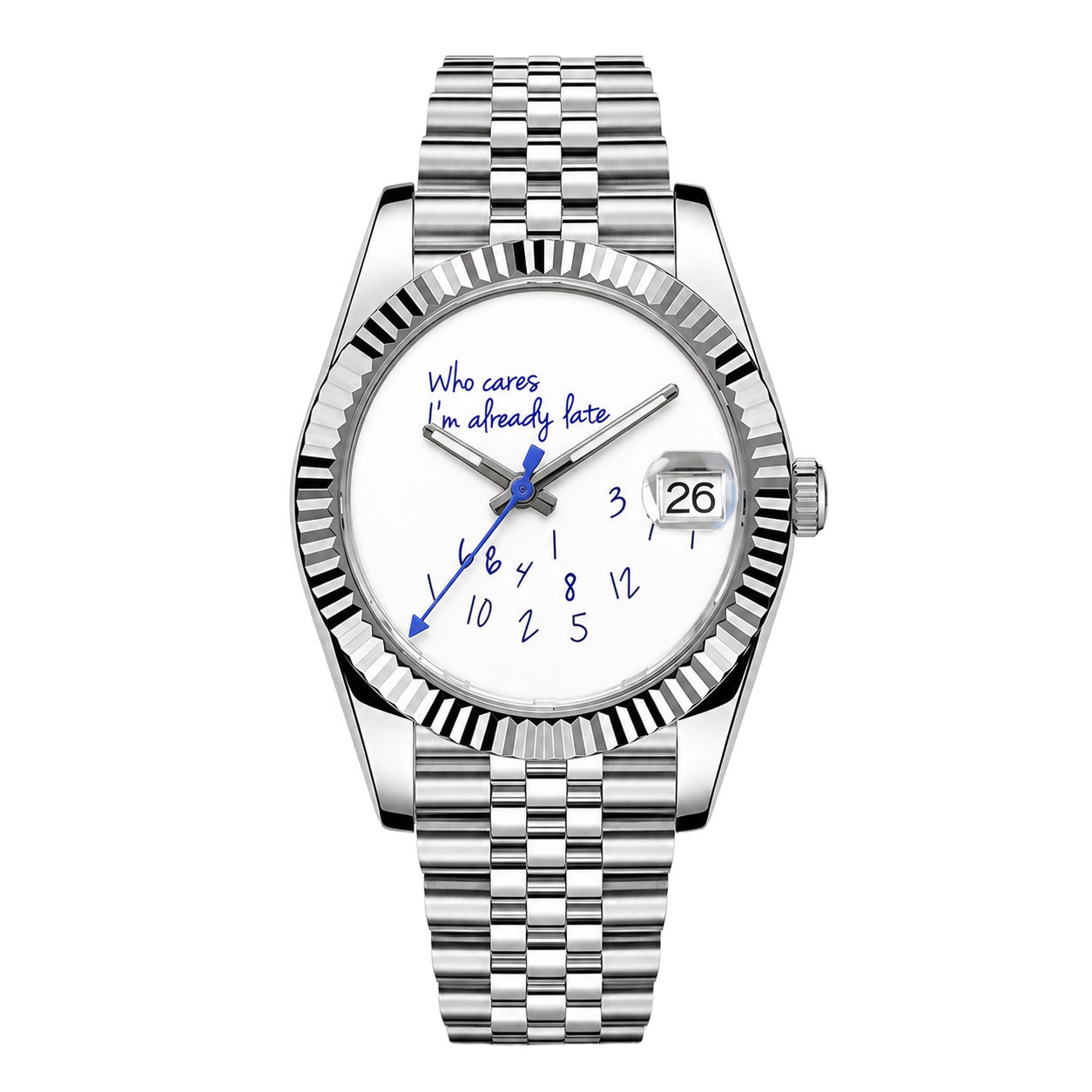 Seiko Mod Datejust – Who Cares, I’m Already Late watch