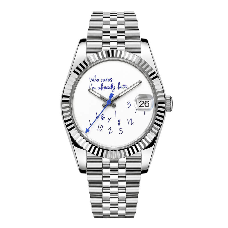 Seiko Mod Datejust – Who Cares, I’m Already Late watch