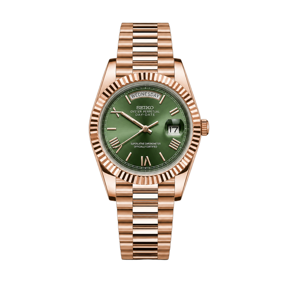 Seiko Mod Day-Date – Mint Green