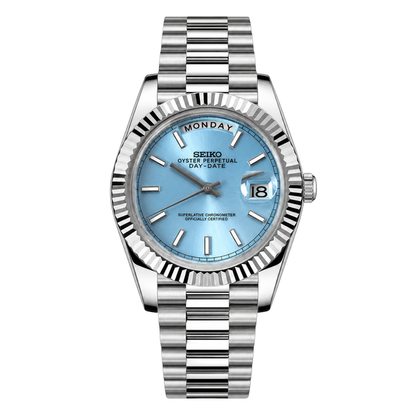Seiko Mod Day-Date – Tiffany Blue