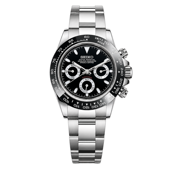 Seiko Mod Daytona – Black