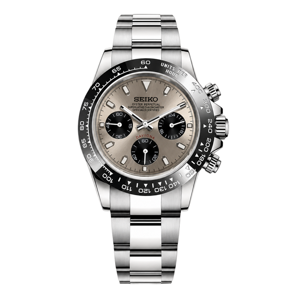 Seiko Mod Daytona - Champagne Dial