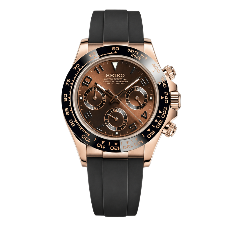 Seiko Mod Daytona - Chocolate Racer Dial watch