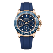 Seiko Mod Daytona - Deep Blue Racer Dial watch