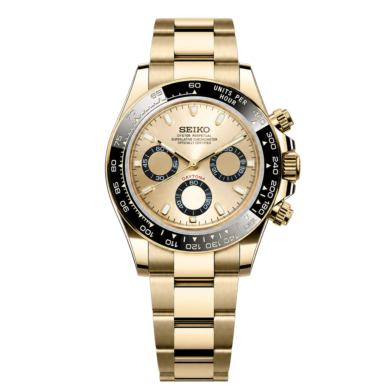 Seiko Mod Daytona - Goldie watch