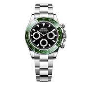 Seiko Mod Daytona - Green Apex watch