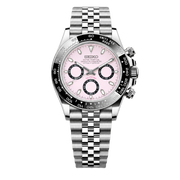 Seiko Mod Daytona - Pink Racer watch