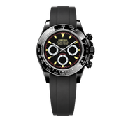 Seiko Mod Daytona - Stealth Spark watch