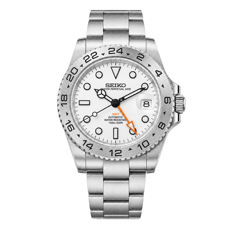 Seiko Mod Explorer II – Polar White