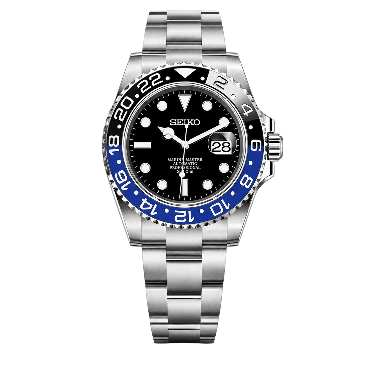 Seiko Mod GMT – Batman watch