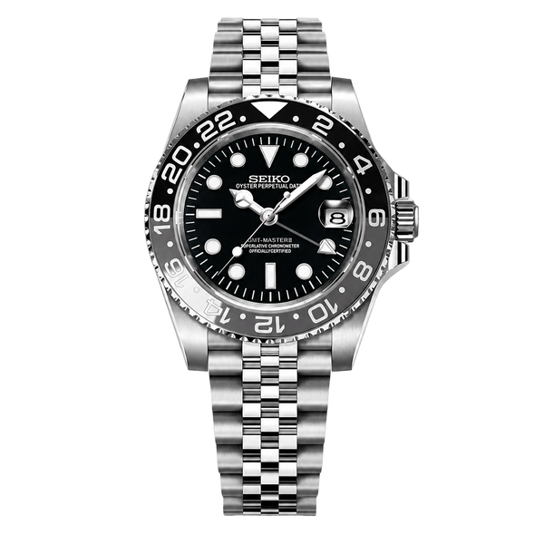 Seiko Mod GMT – Bruce Wayne