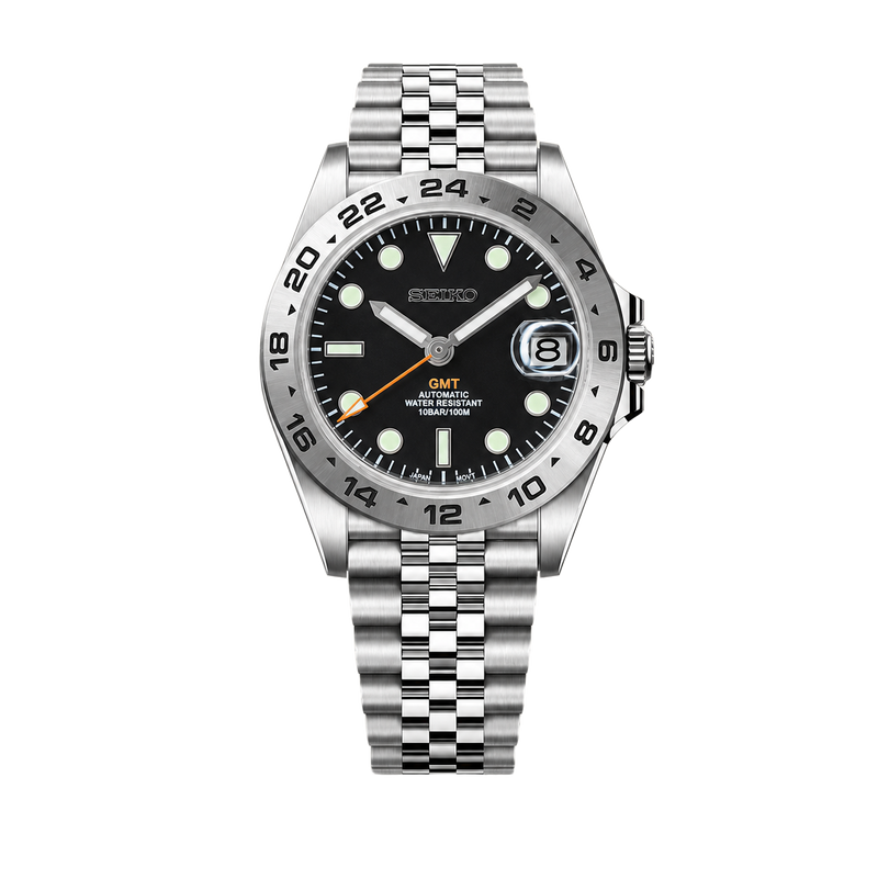 Seiko Mod GMT – Explorer II Black