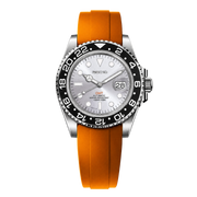 Seiko Mod GMT – Silver Horizon watch