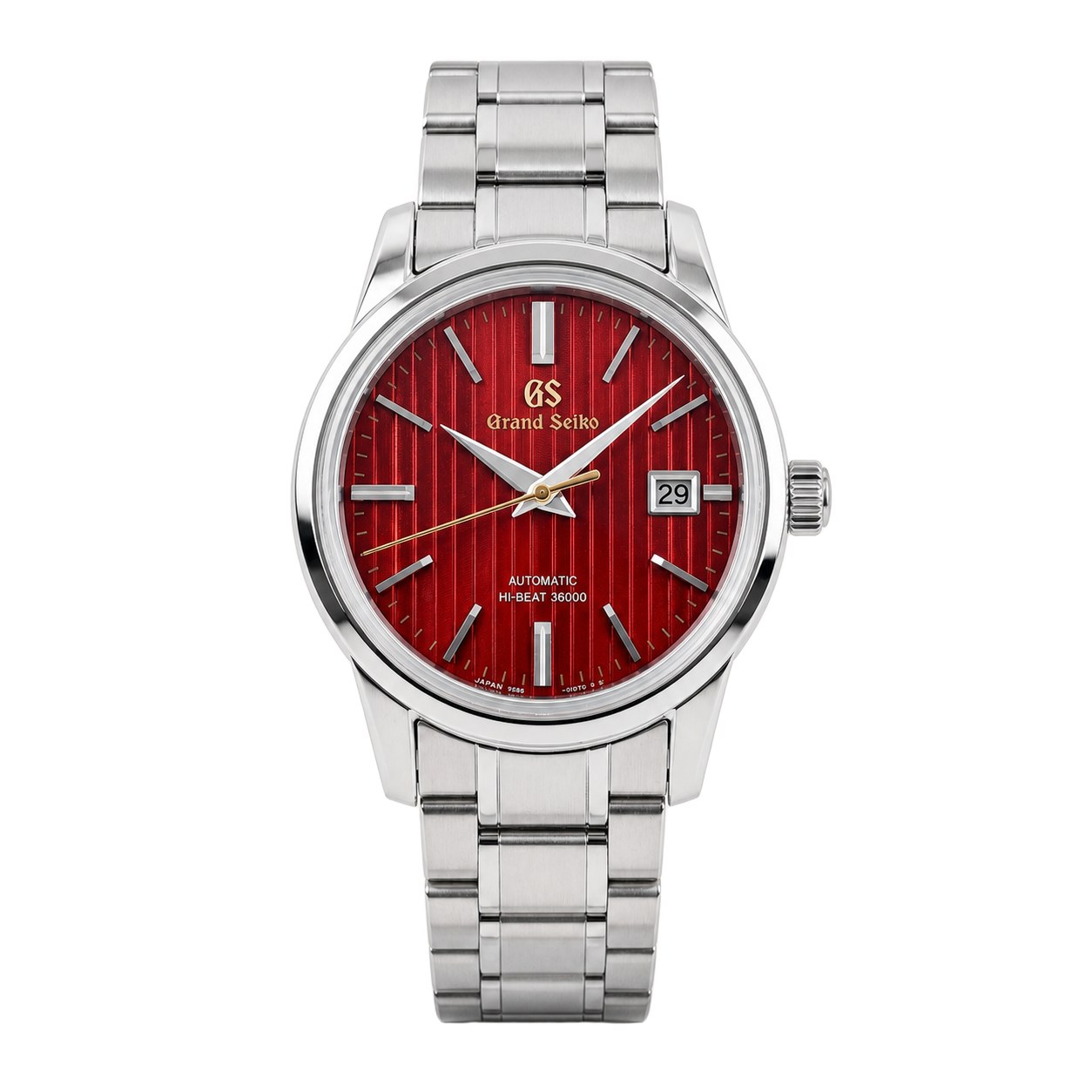 Seiko Mod Grand Seiko – Deep Burgundy Texture watch