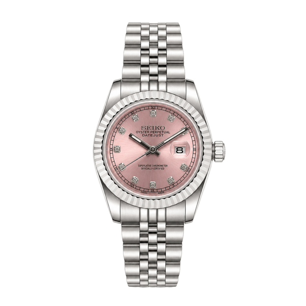 Seiko Mod Ladyjust – Pink Diamond