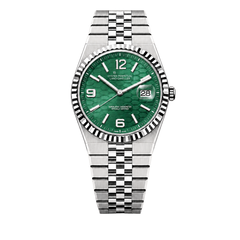 Seiko Mod Land Dweller - Green watch