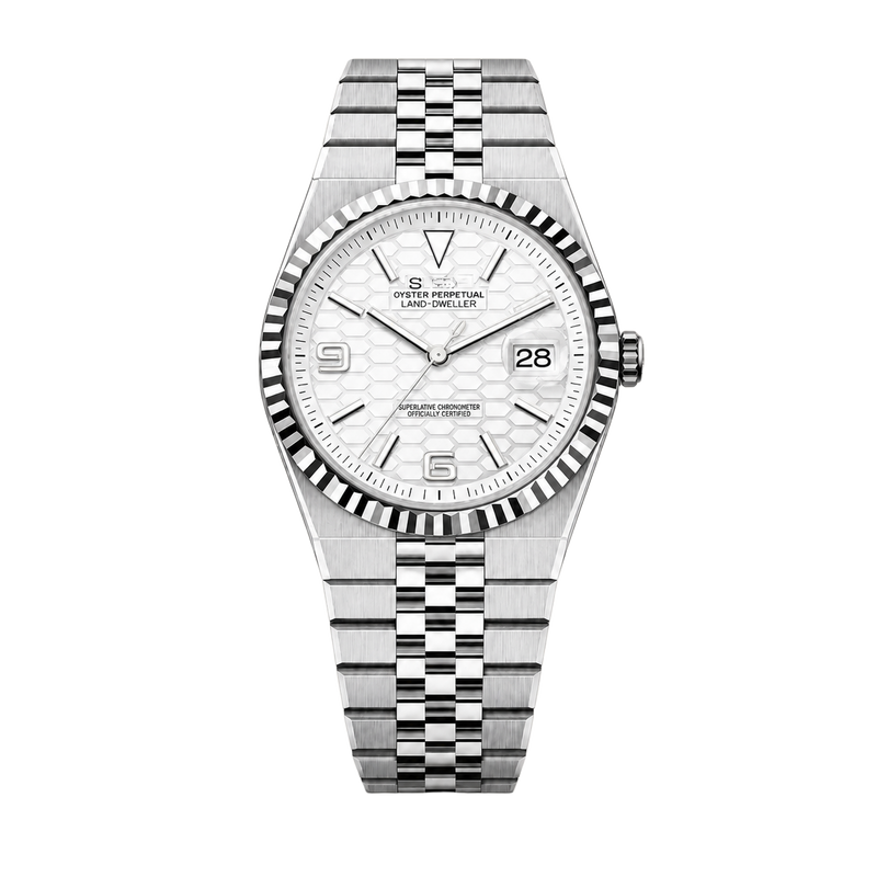 Seiko Mod Land Dweller - White watch