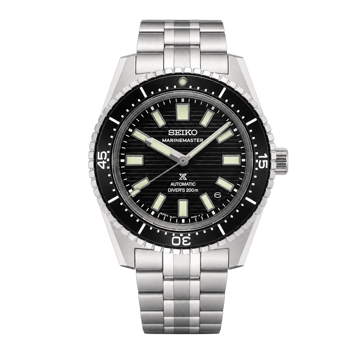 Seiko Mod Marine Master - Black 1965 watch