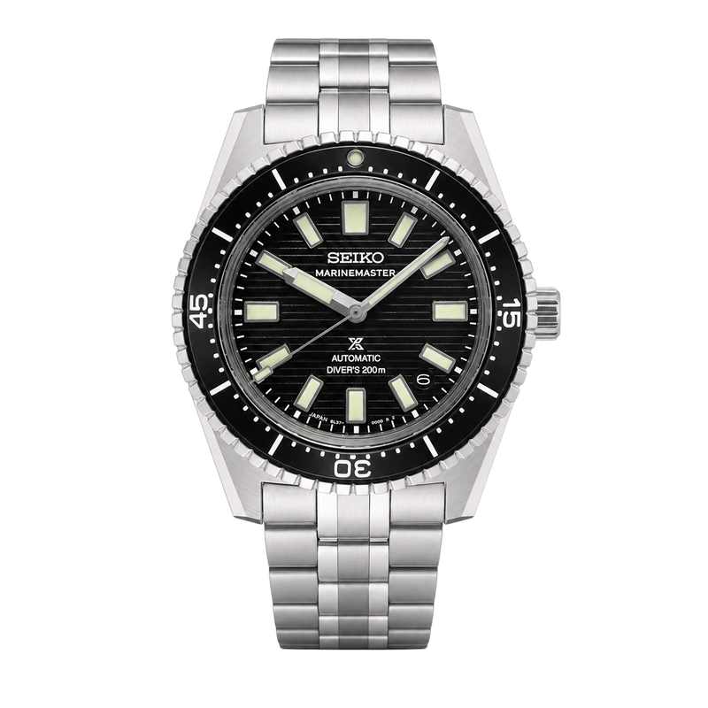 Seiko Mod Marine Master - Black 1965 watch