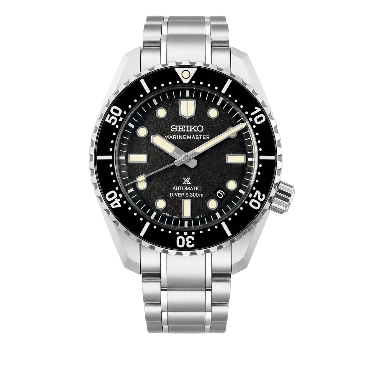 Seiko Mod Marine Master - Black Heritage watch