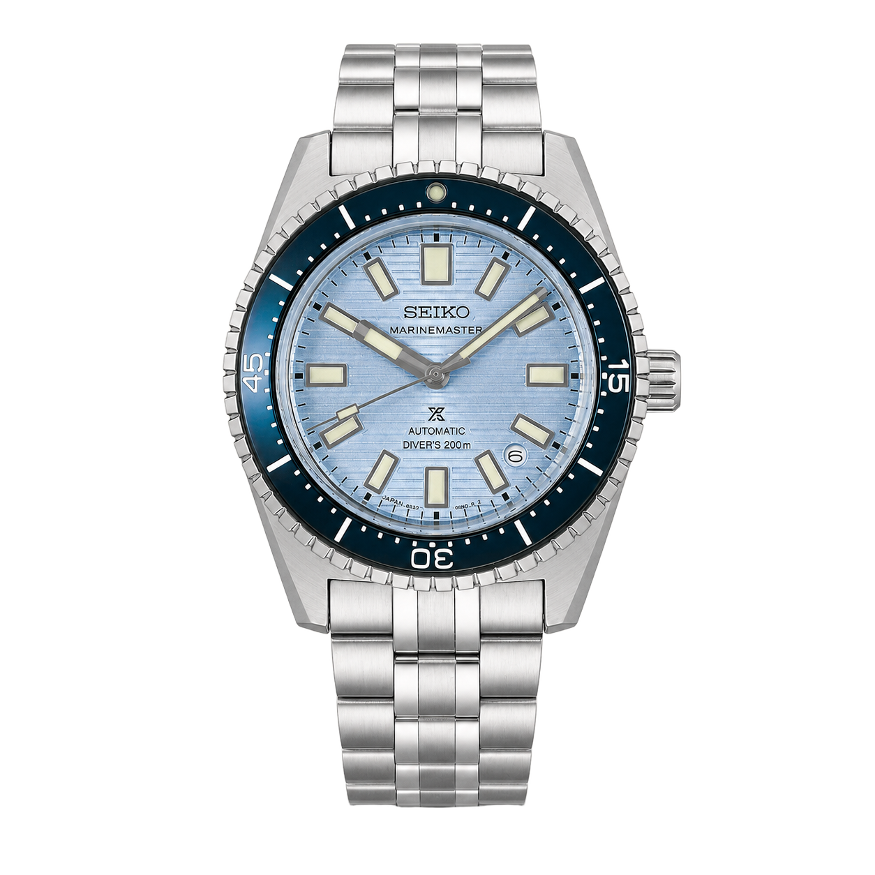 Seiko Mod Marine Master - Ice Blue watch