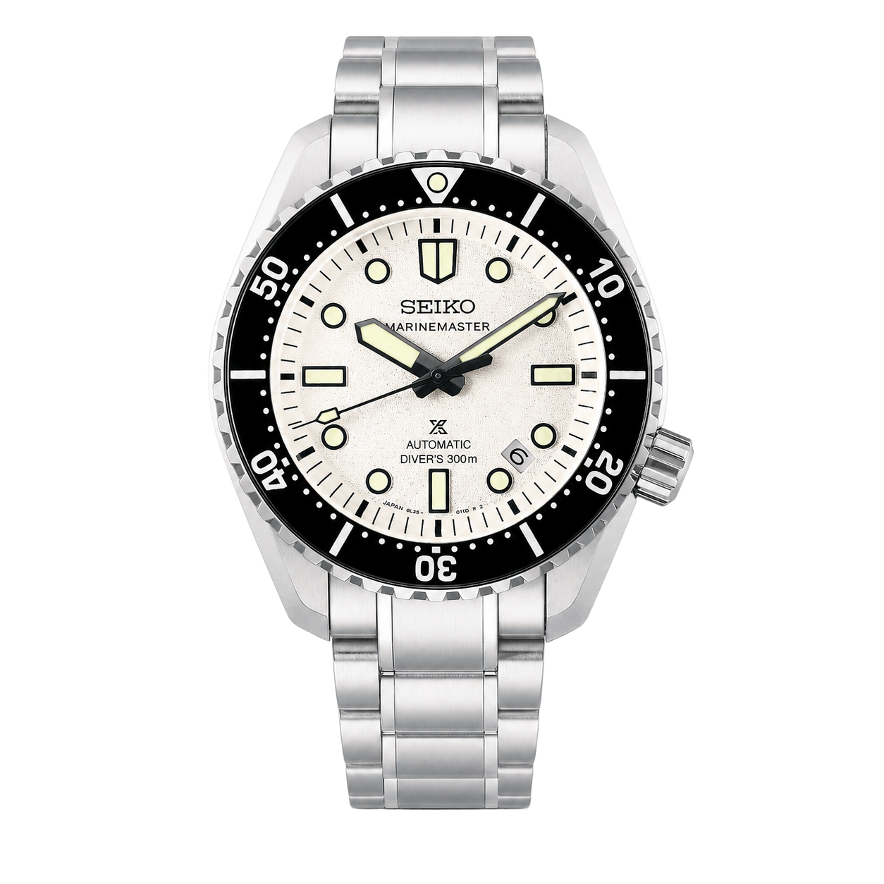 Seiko Mod Marine Master - White watch