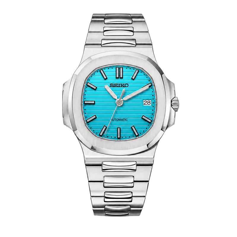 Seiko Mod Nautilus – Tiffany Blue Dial watch