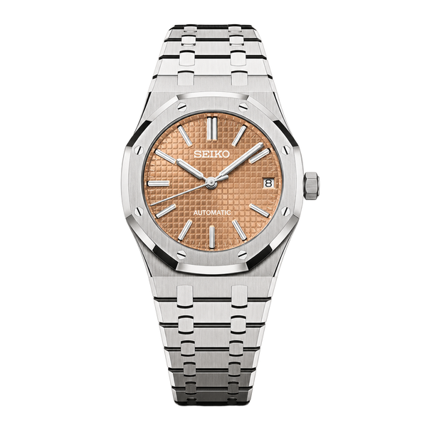 Seiko Mod Royal Oak – Cadran champagne