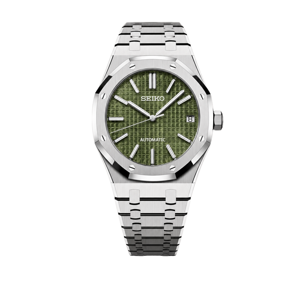 Seiko Mod Royal Oak – Cadran Vert Olive