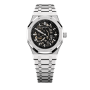 Seiko Mod Royal Oak – Skeleton Dial watch