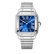 Seiko Mod Santos – Blue Dial watch