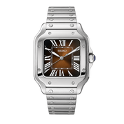 Seiko Mod Santos – Brown Dial watch