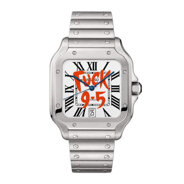 Seiko Mod Santos Date "9-5" Edition