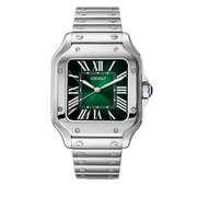 Seiko Mod Santos – Green Dial watch