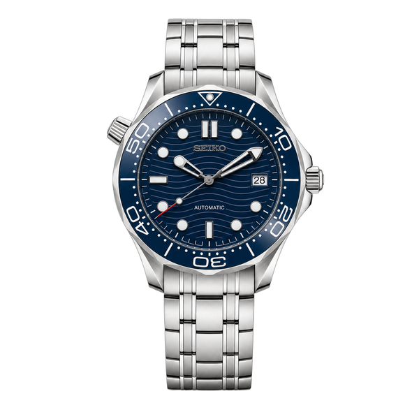 Seiko Mod Nautilus - Cœur Ouvert Vert Émeraude