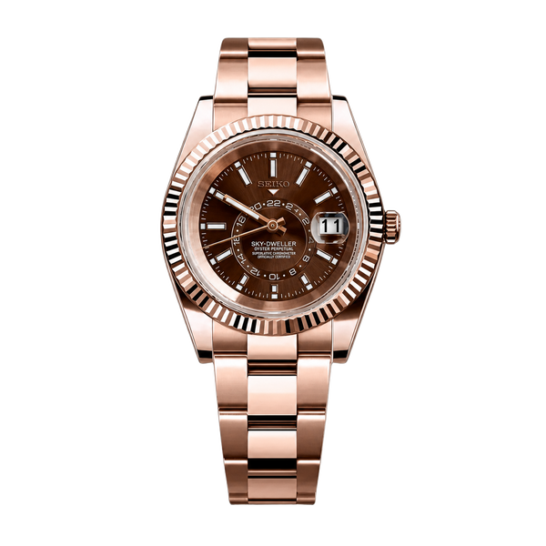Seiko Mod Sky-Dweller – Champagne