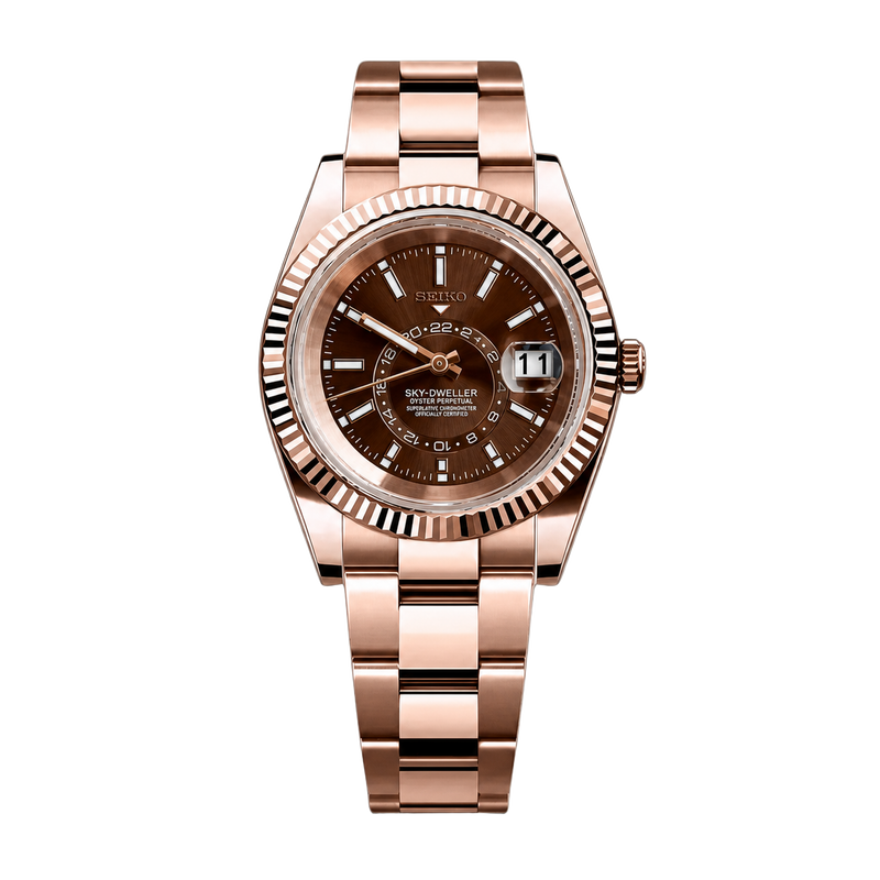 Seiko Mod Sky-Dweller – Champagne watch