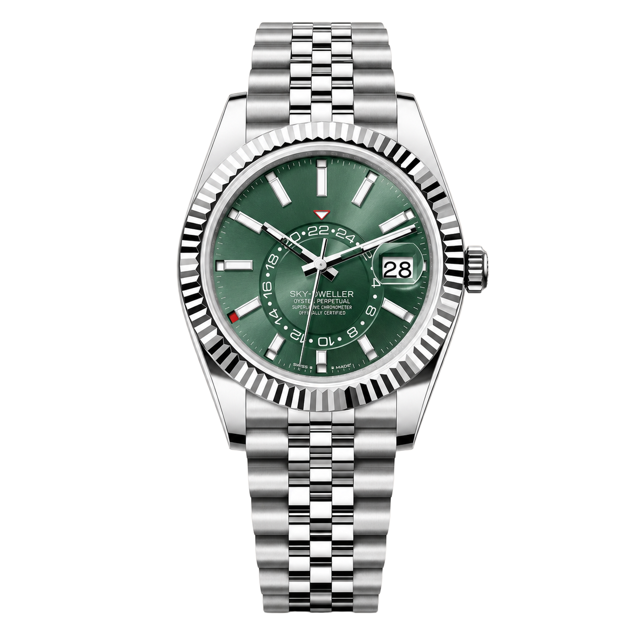 Seiko Mod Sky-Dweller – Olive Green watch