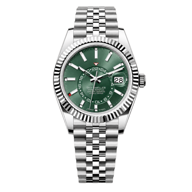 Seiko Mod Sky-Dweller – Olive Green watch