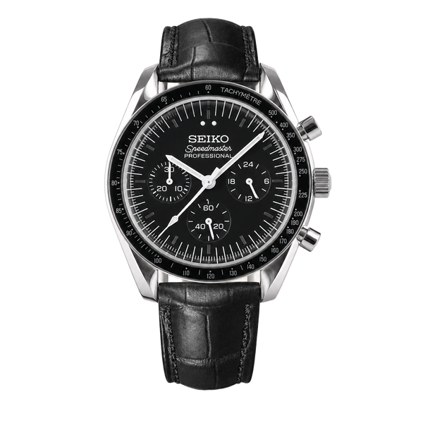 Seiko Mod Speedmaster – Café Racer Black