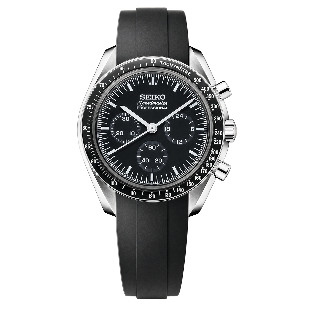 Seiko Mod Speedmaster – Dark Moon watch