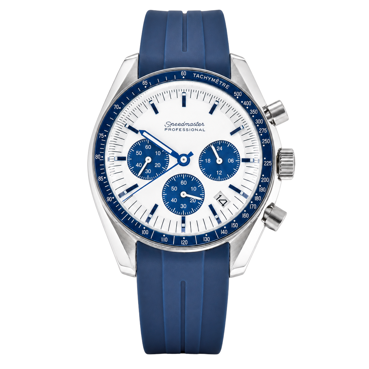 Seiko Mod Speedmaster – Snoopy Blue watch