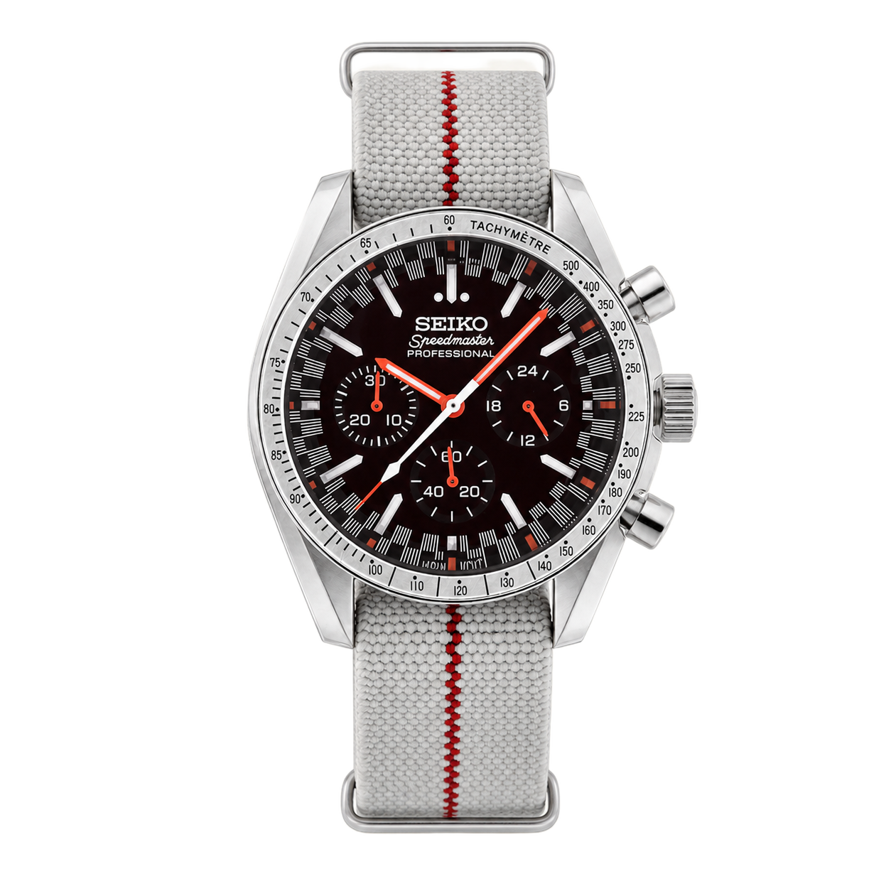 Seiko Mod Speedmaster – White Cobra watch