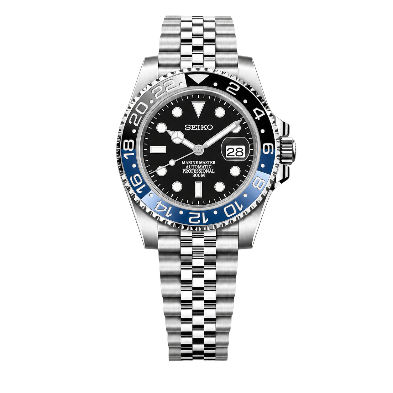 Seiko Mod Submariner 24H – Batman watch