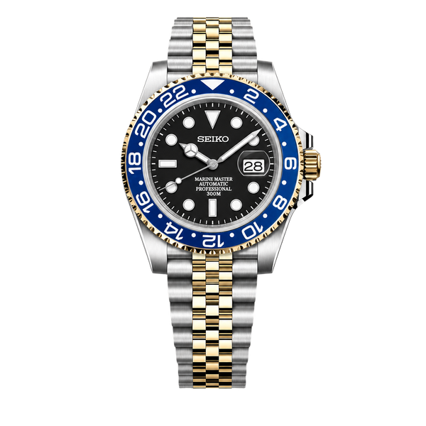 Seiko Mod Submariner 24H – Blueberry 2-Tone