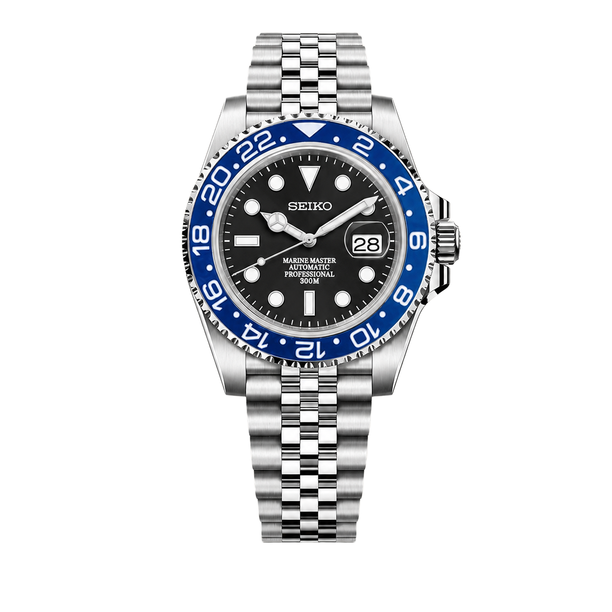 Seiko Mod Submariner 24H – Blueberry watch