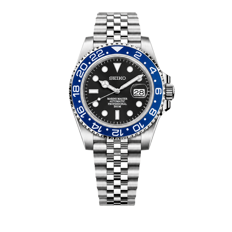 Seiko Mod Submariner 24H – Blueberry