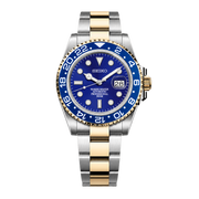 Seiko Mod Submariner 24H – Bluesy 2-Tone watch