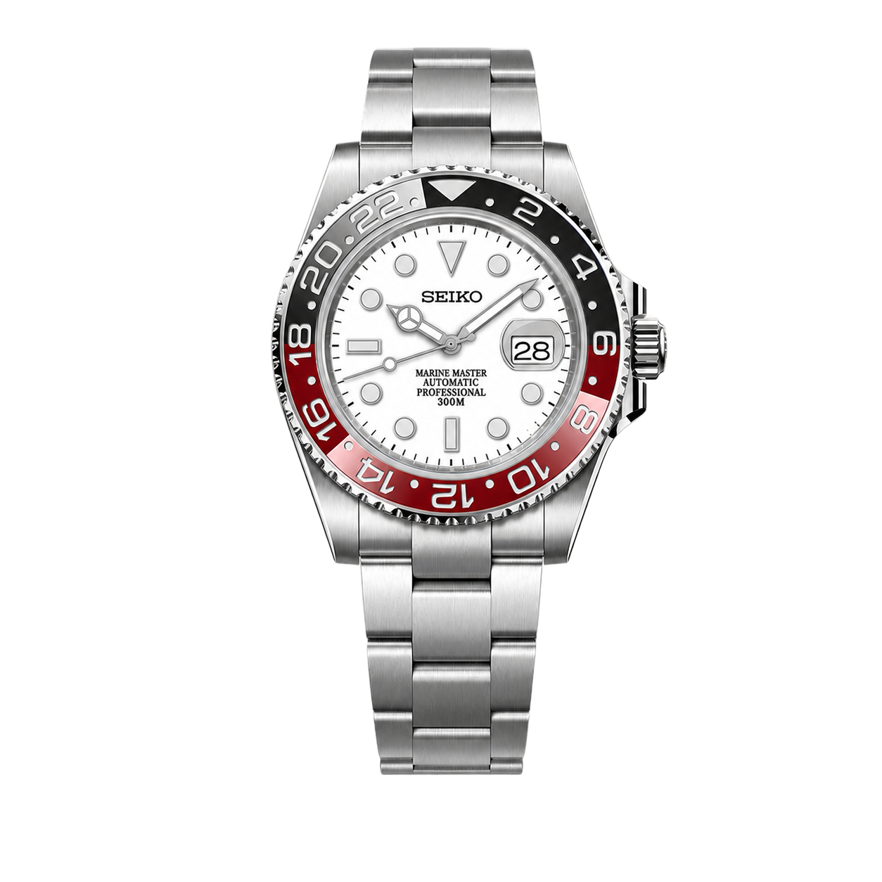 Seiko Mod Submariner 24H – Bright Coke watch